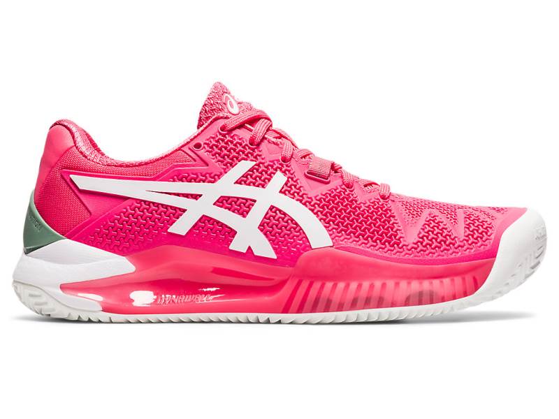 Sapatilhas Tenis Asics GEL-RESOLUTION 8 Clay Mulher Rosa, 9840A340.412